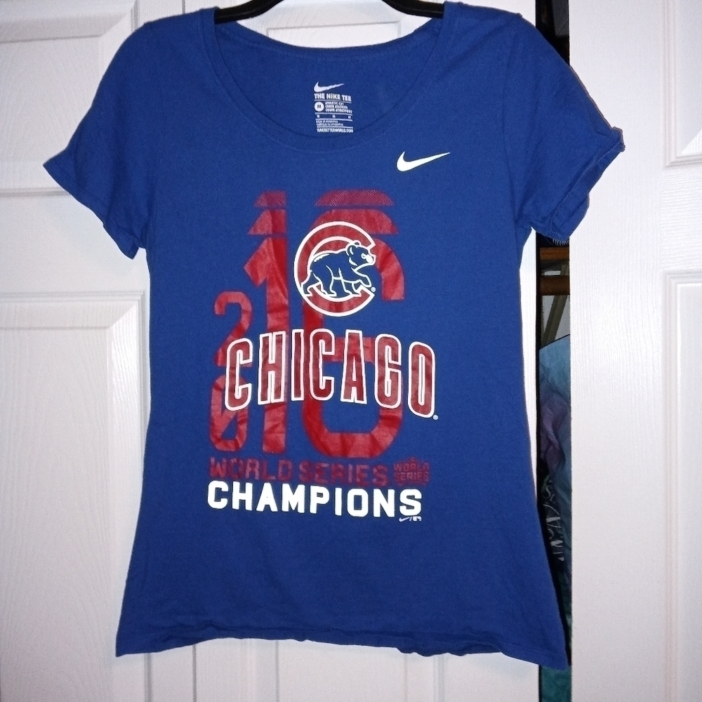 Nike Chicago cubs 2016 blue tee shirt - Picture 4 of 4